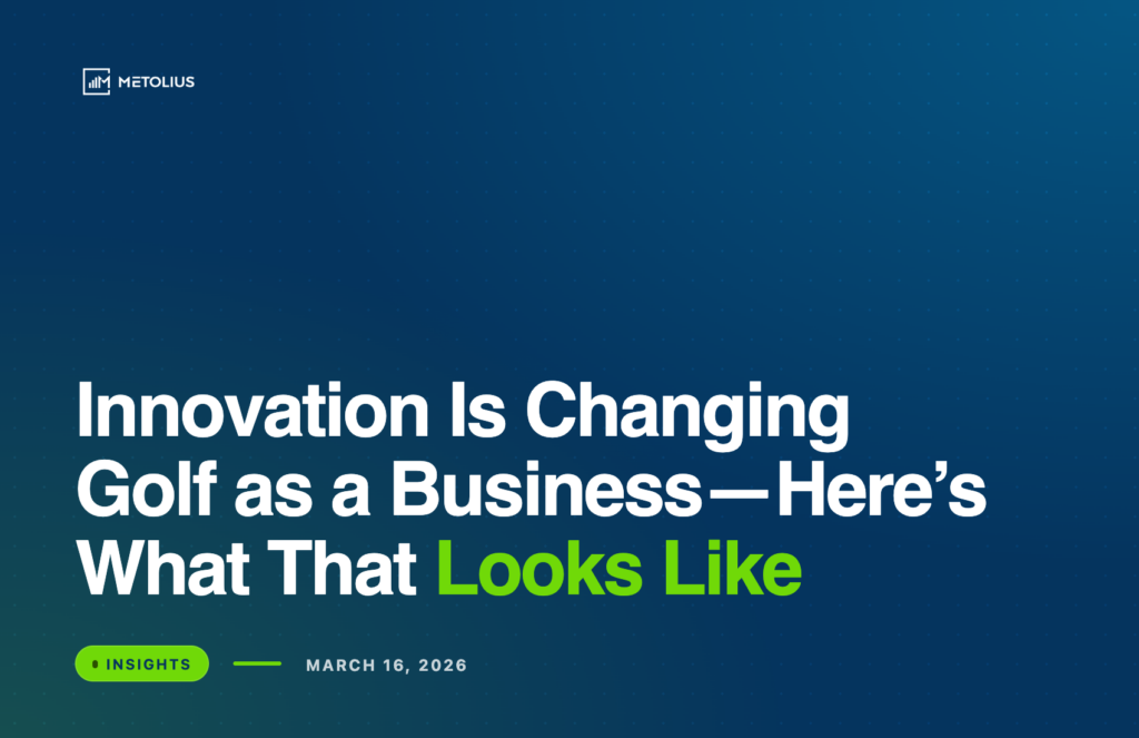 Featured image: Innovation Is Changing Golf as a Business — Here's What That Looks Like